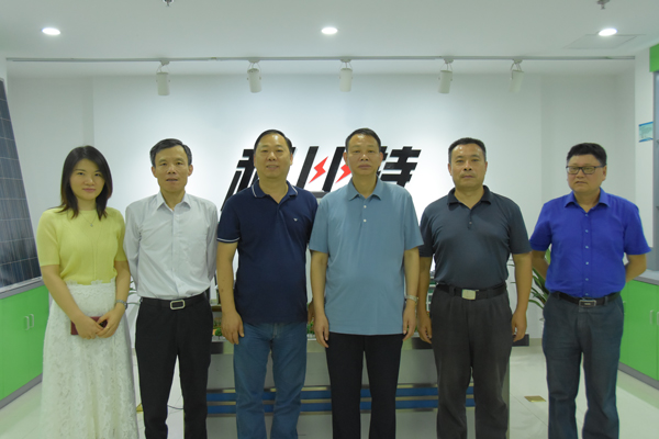 长沙市政协主席、党组书记文树勋一行莅临AK网页版防雷走访调研
